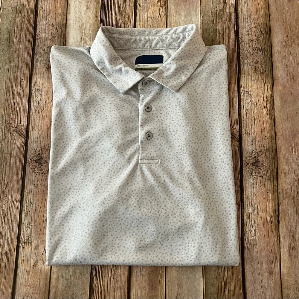 Jack Nicklaus mens quick dry performance short sleeve golf polo shirt | size L